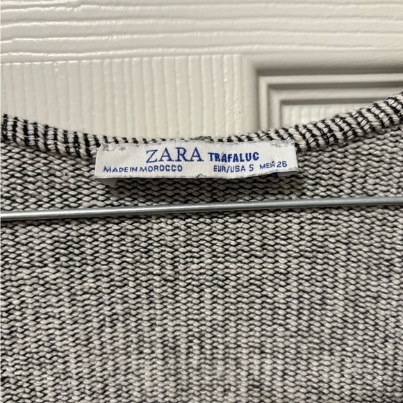 🖤 Preloved Zara Ribbed Button-Down Mini Dress 🖤 - Picture 5 of 5